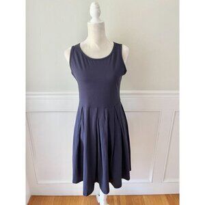 Styleword NWT Navy Blue Fit and Flare Jersey Tank Dress M